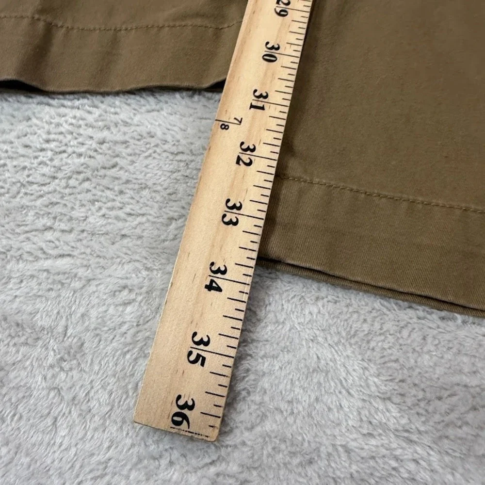 Polo Ralph Lauren Chino Pants Mens 50x34 Tan Classic Fit Stretch Cotton Twill